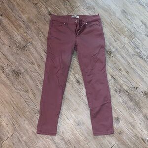 Calvin Klein Purple Jeans. Size 6. Ankle skinny cut. Gently worn.